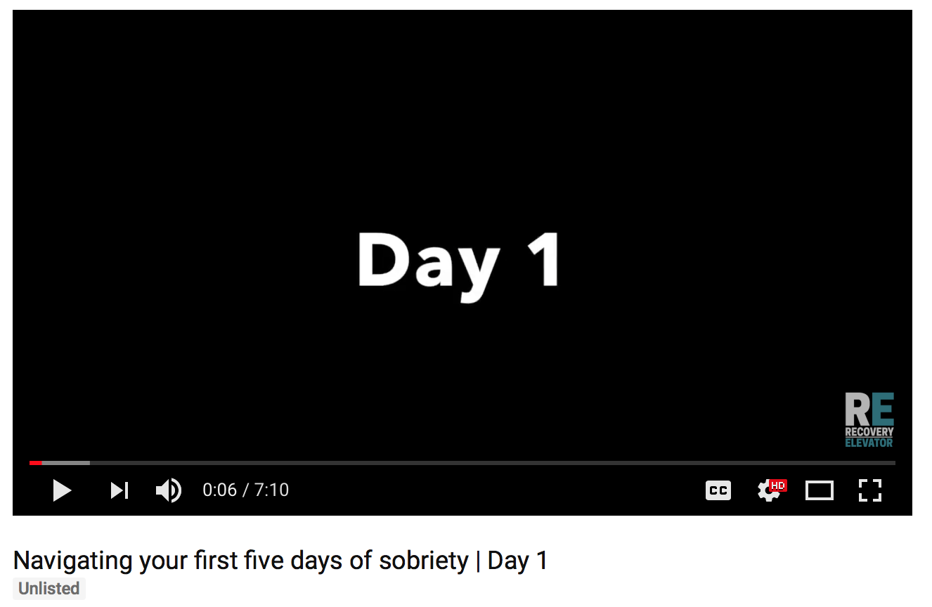  Recovery Elevator Free 5 day Video Course