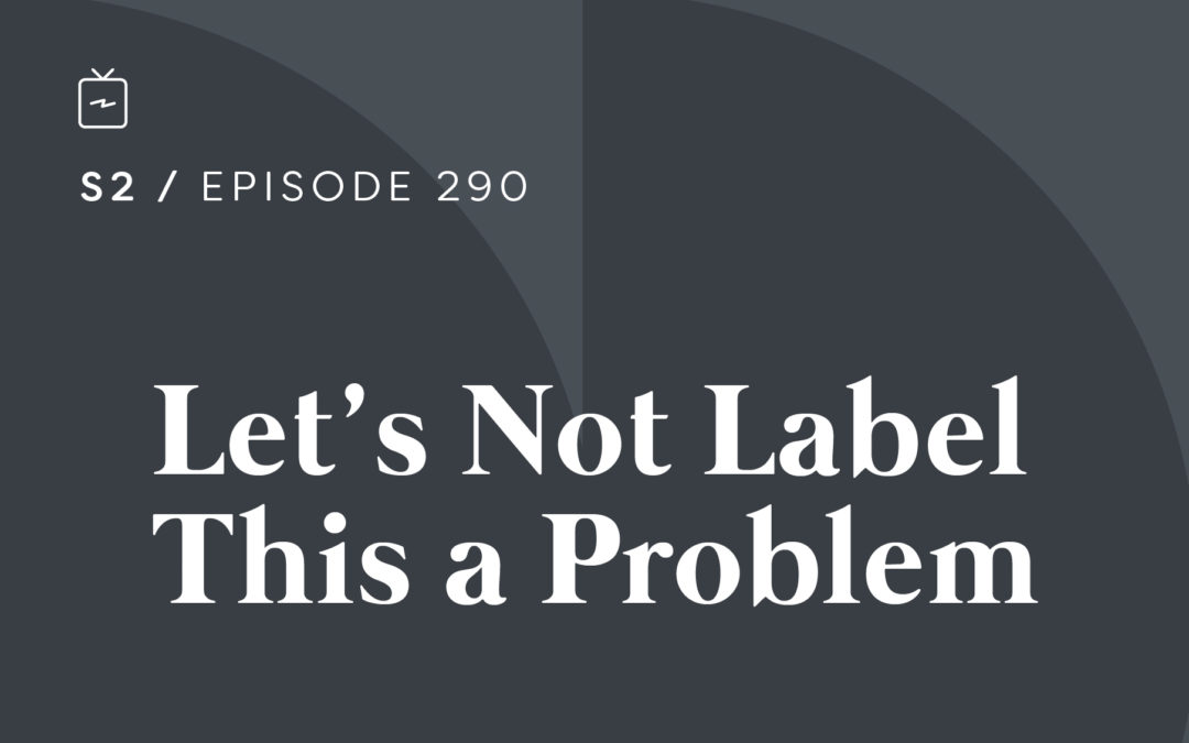 RE 290: Let’s Not Label This a Problem