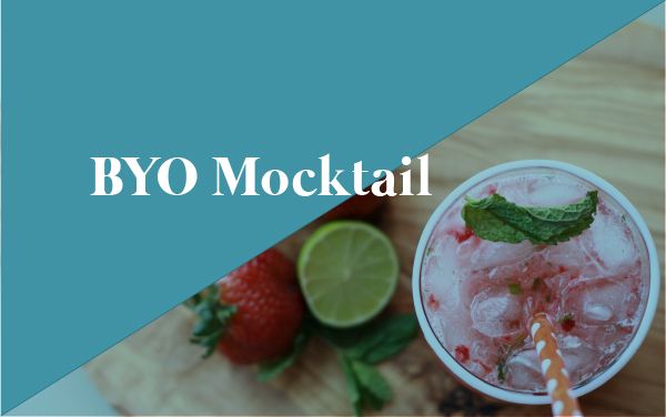Bring Your Own Mocktail – Alcohol-Free Strawberry Mojito