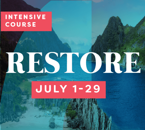 RESTORE 2021: Dry July