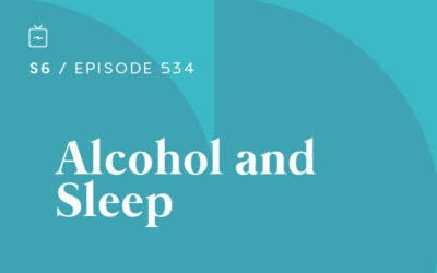 RE 534: Alcohol and Sleep