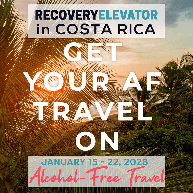 sober travel Recovery Elevator to Costa Rica wellness retreat
