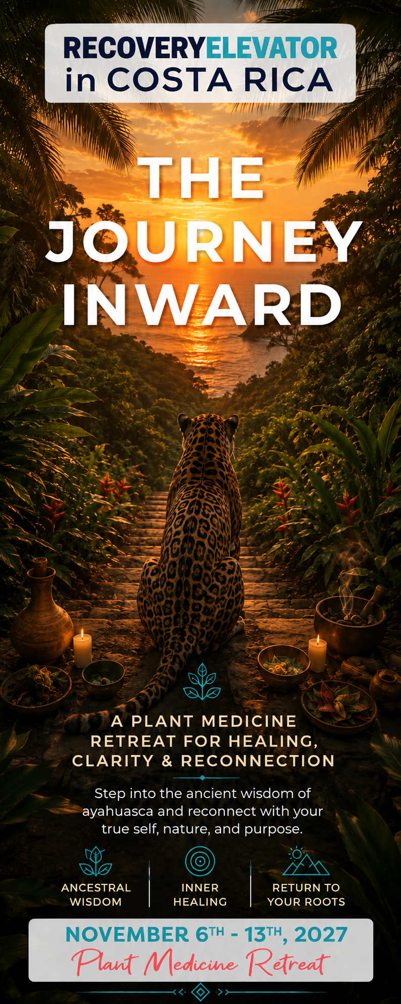 Recovery Elevator Sober Travel Ayahuasca Retreat